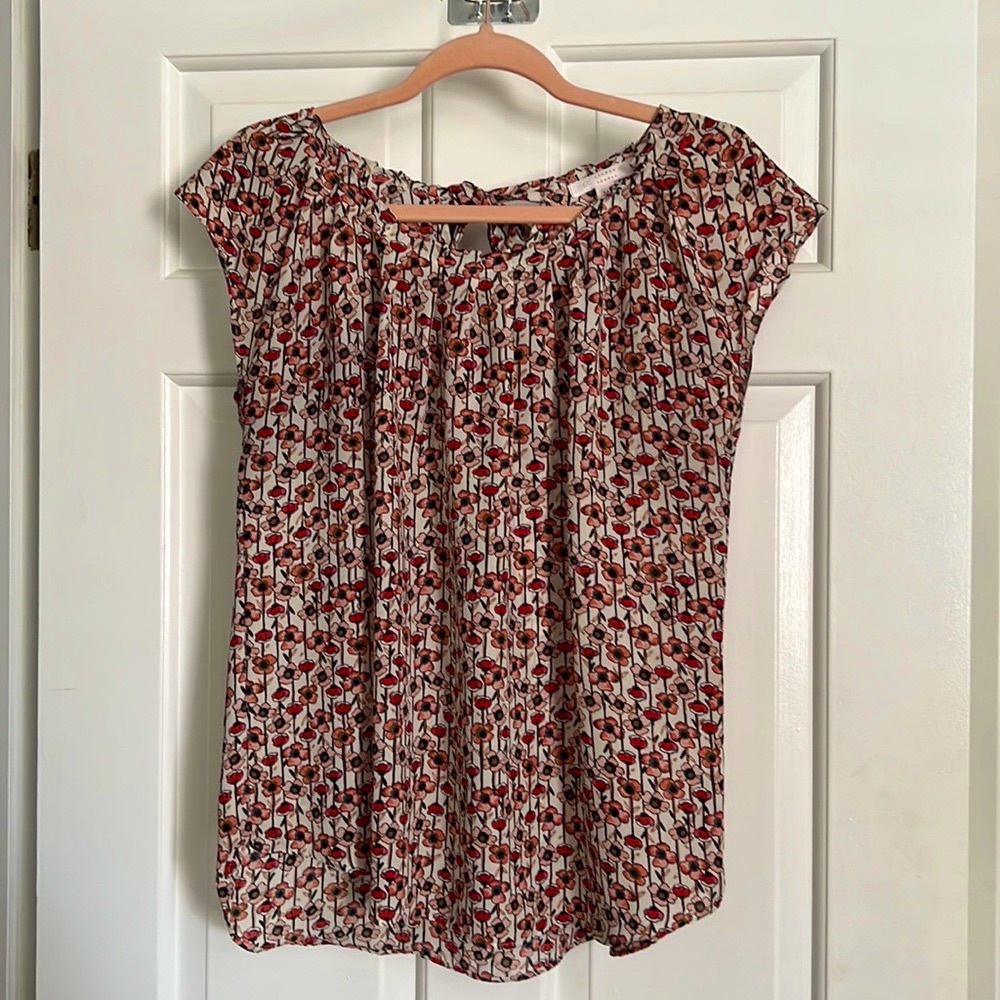 Women's LC Lauren Conrad Pleat Neck Top